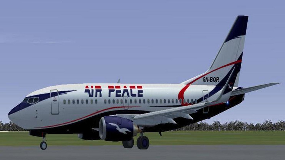 Passengers panic as Air Peace plane’s windshield shatters in Abuja ...